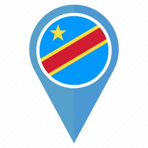 Congo Location Icon PNG Image