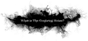 Conjuring House Silhouette PNG image with transparent background