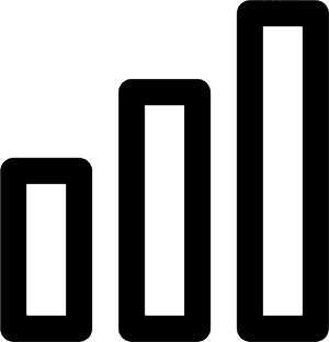 Connect Logo Black Bars PNG with transparent background