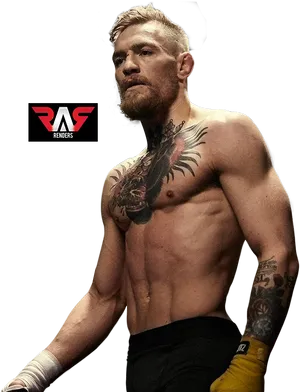 Conor Mc Gregor Confident Stance PNG Image