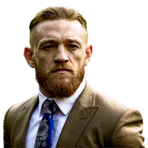 Conor Mcgregor Black And White Png 06232024 PNG Image