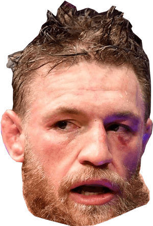 Conor Mcgregor Face Png - Conor Mcgregor Head Png, Transparent Png PNG image with transparent background
