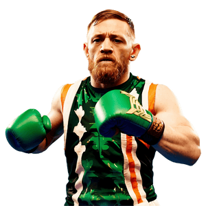 Conor McGregor in Fight Stance PNG 35 PNG image with transparent background