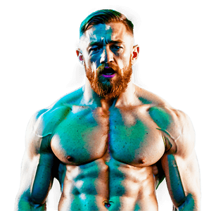 Conor McGregor Motivational Poster PNG fdf PNG image with transparent background