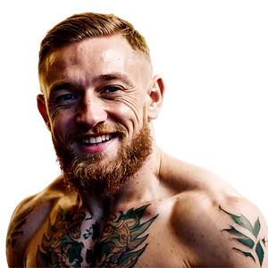 Conor Mcgregor Smiling Portrait Png Xvp48 PNG Image