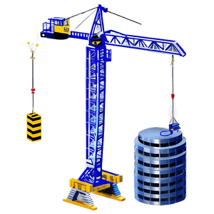 Construction Crane PNG 05242024 PNG image with transparent background