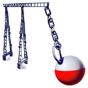 Construction Wrecking Ball Graphic Png Yis88 PNG Image