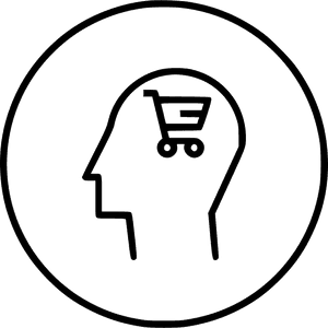 Consumer Mindset Icon PNG image with transparent background