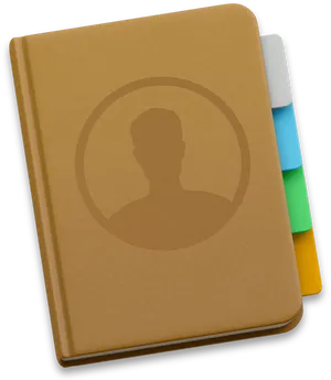 Contact Book Icon PNG Image