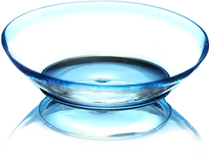 Contact Lenson Reflective Surface PNG Image