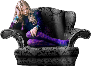 Transparent Relaxing Png - Chloe Grace Moretz Dark Shadows Tights, Png Download PNG