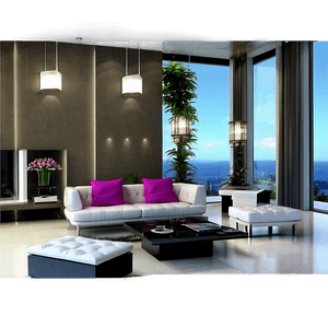 Contemporary Room Decor PNG 06122024 PNG with transparent background