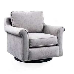 Contemporary Swivel Armchair Png 06262024 PNG Image