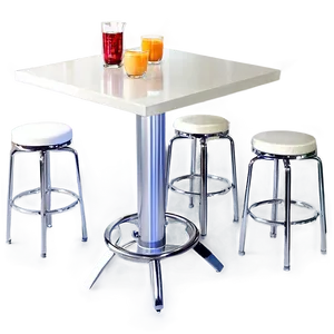 Contemporary White Bar Table Png 53 PNG Image