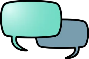 Conversation Bubbles Graphic PNG Image