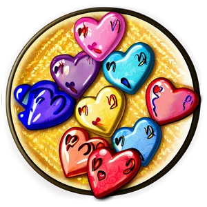 Conversation Hearts Clipart Png 06282024 PNG Image