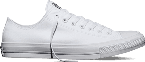 Converse Tutte Bianche Basse, HD Png Download PNG image with transparent background