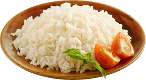 Black And White Chinese Rice Dish Png - Transparent Background Cooked Rice Png, Png Download PNG image with transparent background