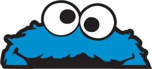 Cookie Monster Graphic PNG Image