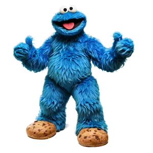 Cookie Monster Mascot Png Cvc PNG Image