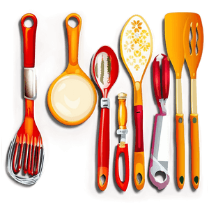 Cooking Utensils Collection PNG khq33 PNG