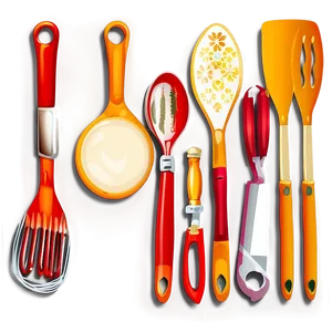 Cooking Utensils Collection Png Khq33 PNG Image