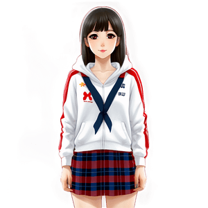 Cool Anime Girl PNG 23 PNG image with transparent background