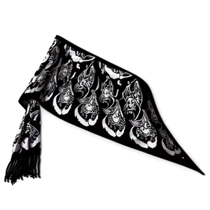 Cool Black Bandana Look Png Slx31 PNG Image