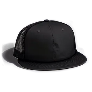 Cool Black Trucker Hat Png 06282024 PNG Image