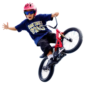 Cool Bmx Bike Stunts Png 06282024 PNG Image