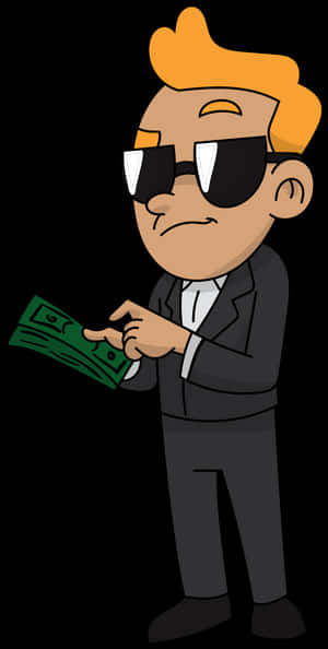 Make Money Clipart Money Man - Man With Money Clipart, HD Png Download PNG