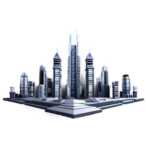 Cool Futuristic City Png 27 PNG Image