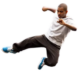 Cool Guy Doing Parkour Png 5 PNG Image