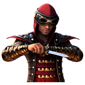 Cool Guy With A Sword Png Hev PNG Image