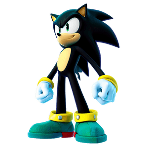 Cool Shadow The Hedgehog Pose PNG oun45 PNG image with transparent background