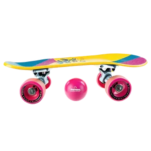 Cool Skateboard Deck Illustration Png 06282024 PNG Image