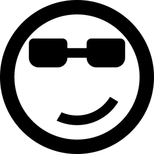 Cool - Cool Face Icon, HD Png Download PNG with transparent background