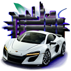 Cool Sports Car Design PNG tte PNG with transparent background