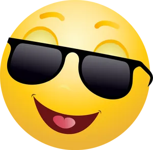 Cool Sunglasses Emoji.png PNG Image