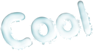 Cool Text Artwork PNG Image