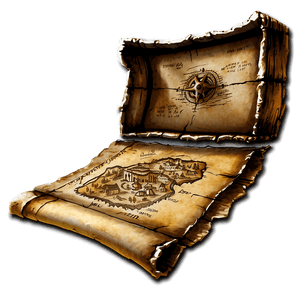 Cool Treasure Map PNG ufx PNG image with transparent background