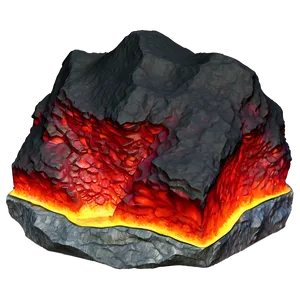 Cooling Magma Texture Png 06292024 PNG Image