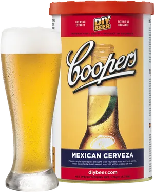 Coopers Mexican Cerveza Beer Kit PNG Image