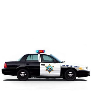 Cop Car Side View Png Nfq22 PNG Image