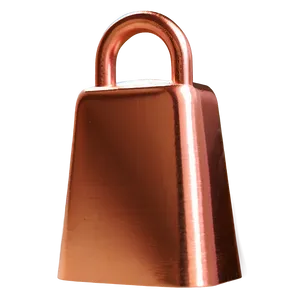 Copper Cowbell Graphic Png 06132024 PNG Image