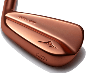 Copper Golf Club Iron PNG image with transparent background