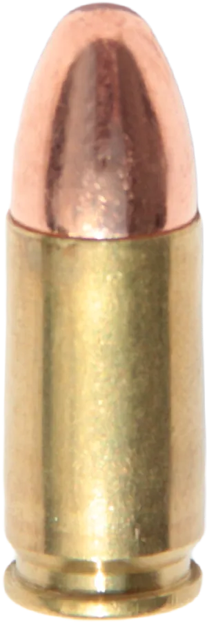 Copper Jacketed Bullet PNG Image