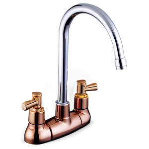 Copper Kitchen Tap Png 19 PNG Image