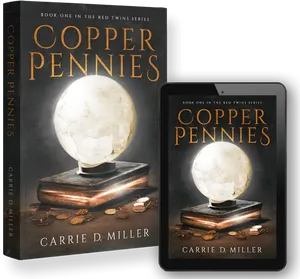 Copper Pennies Book Cover PNG Image