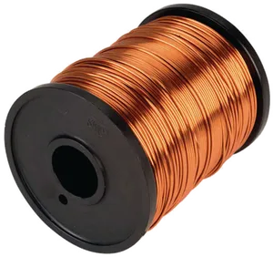 Copper Wire Spool.jpg PNG Image